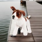 Melissa And Doug Giant Jack Russell Terrier - Lifelike Stuffed Animal Plush Dog