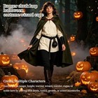Medieval Renaissance Costume Set For Men - Viking Knight Halloween Cosplay Larp