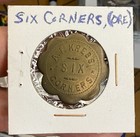 C  1900s Six Corners Oregon A f Krebs Trade Token Saloon Merchant Good For 25