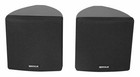 Cube By Rockville Pair Of 3 5  Black Commerical 70v Swivel Wall Mount Speakers