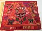 Vintage Panama Cuna   Kuna Indian Mola Handmade Applique Textile