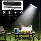 Outdoor Camping Light Super Bright Led Grill Work Light Stand Telescoping Tripod