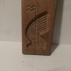 Vintage Dutch Wooden Cookie Mold Windmill 