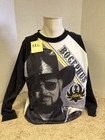 Vintage Hank Williams Jr Long Sleeve Tour  Shirt Sweater Bocephus 2xl Black