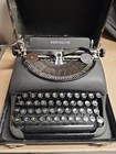 Vintage antique Remington Standard Model 5 Portable Typewriter With Hard Case