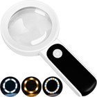 Magnifying Glass With Light  High Magnification Handheld Large Magnifying Gla   