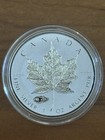 2016 1oz Canadian Maple Leaf Tank Privy 0 9999 Silver Coin Mint Condition