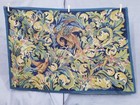 Vintage French Aristolochia Leaves Verdure Scene Wall Hanging Tapestry 110x75 Cm