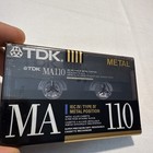 Tdk Ma110 Metal Biased Metal Alloy 110 Minutes Blank Cassette Tape F3