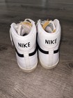 Nike Blazer Mid 77 Vintage Mid Top Lace Up Sneakers White black 2019 Bq6806-100