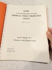 1958 Guide To The Identification Of American Indian Projectile Points By Bell