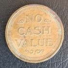 Holiday Inn Arcade Game - Vintage Token - Coin Family Amusement 