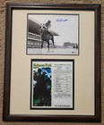 Secretariat Belmont Stakes  2 Commemorative Signed Ron Turcotte