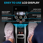 Under Desk Elliptical 2025 Upgraded Seated Ellipse Leg Exerciser Remote Control
