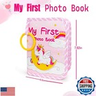 Baby First Family Photo Album Memory Book For Boys And Girls my First Family 