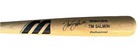 Tim Salmon Game Used   Signed Uncracked Bat California Anaheim Angels  15 Auto