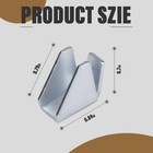 Metal Cabinet Shelf Clips For Husky Garage - Removable 8 Pack  Sliver