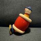 Vintage Ambi Toys Clown In A Barrel Toddler Baby Toy Made In Holland