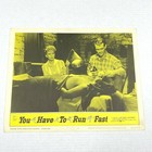 Set Of 7 You Have To Run Fast 1961 Lobby Card Movie Poster Craig Hill Crime Film