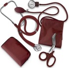 Aneroid Sphygmomanometer Stethoscope Kit Manual Blood Pressure Bp Cuff Gauge