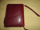 Franklin Quest Binder 8 5x6 5  Covey Usa Leather Vintage 6-ring Aniline