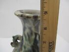 Antique Chinese Stoneware  Celadon  Vase   9  Tall Black And Green
