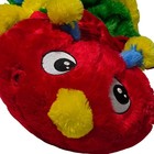 Dan Dee Collector s Choice Multi Color Caterpillar Plush Red Blue Yellow Green