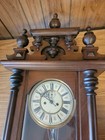 Antique  2 Wt Vienna Regulator  Clock  Gustav Becker