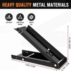 Foot Can Crusher Recycling Heavy Duty Floor Smasher Soda Seltzer Beer Cans Black