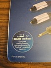 Philips 6  Elite Toslink Digital Fiber Optic Cable With 2 Mini Adapters - Gray