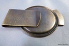Vintage Style 1800s Csa Confederate States Of America Money Clip Brass Rebel Usa