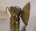 Auto Lite Vintage Butterfly Brass Carbide Miners Lamp Chicago