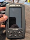 Lowrance Hook 4 Chirp Gps Fish Finder Chartplotter Display Skimmer Cords Read