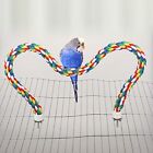 Bird Rope Perch For Parrots  Cockatiels  Parakeets  Budgie Cages Comfy Birds 