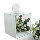 Jackcubedesign Overall Acrylic Mirror Square Tissue Box Cover Holder Napkin H   