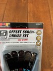 Performance Tool Offset Keydriver Bit 5 Pcs  Set- Phillips pozi Pz1 pz2 slotted