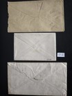 3 Antique Us Postal Covers 1850s-1890s Classic Washington   1869 Pictorial Stamp