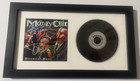 Motley Crue Signed Autographed Generation Swine Framed Cd Display All 4 Members