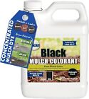 Black Mulch Dye Concentrate  Restores 2800 Sq  Ft  Of Faded Mulch  1quart  Spray