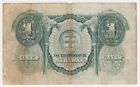 Sarawak   1 Dollar 1935 P20a A 3 Low Serial F  Charles Vyner Brooke Rare Bill
