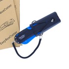 Easy Cut Safety Box Cutter Knife Easycut Tool For Work Cutting 1000 Blue  3-ct