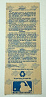 1991 World Series Minnesota Twins Game 6 Ticket Stub Kirby Puckett Walkoff Hr 