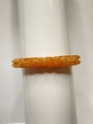 Chinese Antique Han Dynasty Hetian Ancient Jade Carved Dragon Design Bracelets