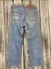 Levi 501 34 X 30 Denim Jeans  Perfectly Distressed