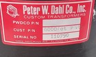 Huge Peter Dahl High Voltage Plate Transformer 6000 V C t    8a