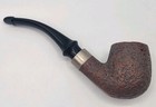 Vintage Well Pipe Made In Italy Estate Tobacco Bent Rustic Pipe P-lip
