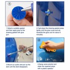 Car Body Slide Hammer Paintless Dent Repair Tools Puller Lifter Hail Removal Kit
