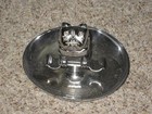 Vtg Mack Truck Chrome Bulldog Hood Ornament Cigar Pipe Ashtray Patent  87931