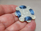 Antique Chinese Engraved Mother Of Pearl Embroidery Thread Winder