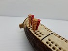 Vintage Elk Antler Cribbage Board Big Bull Quality Hand Crafted Heavy